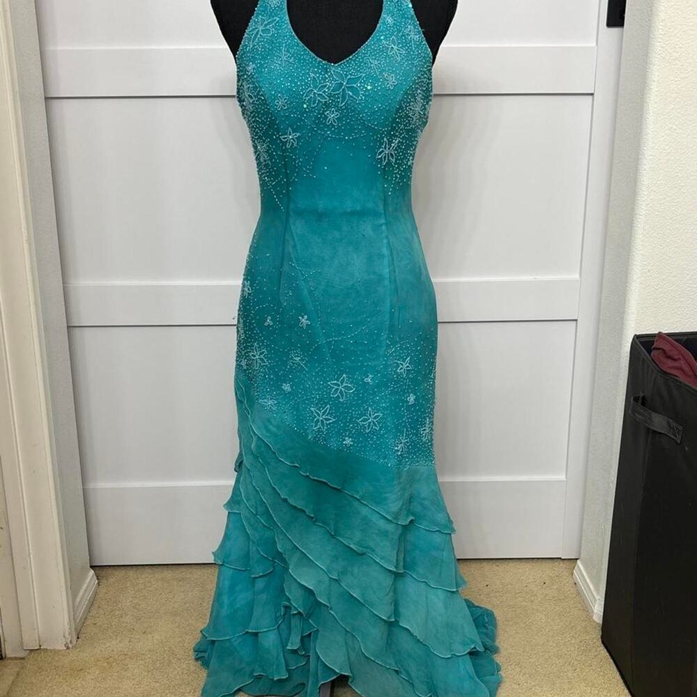 Beautiful fairy silk beaded dress